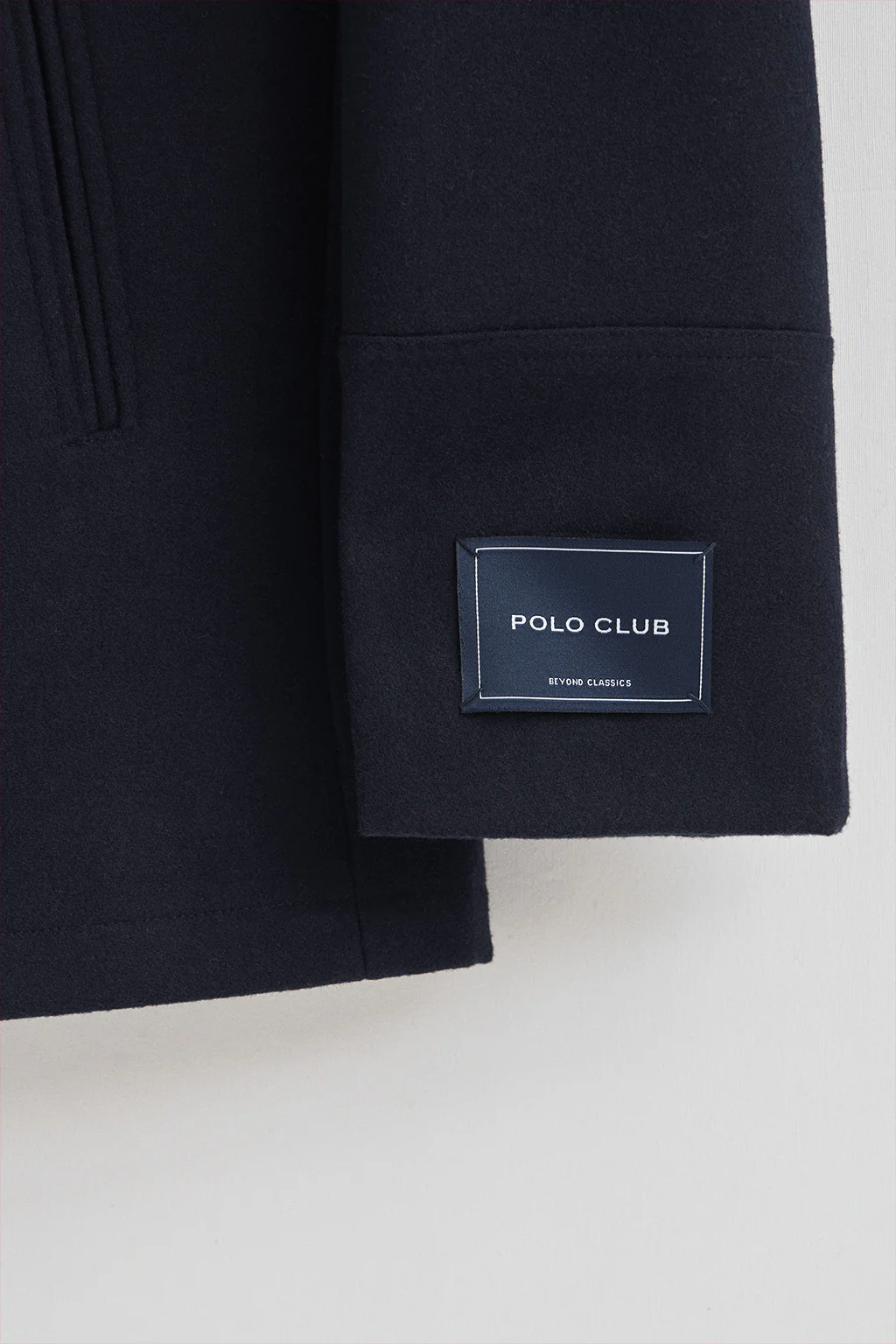 Navy-blue coat Hanken with Polo Club logo - Image 9