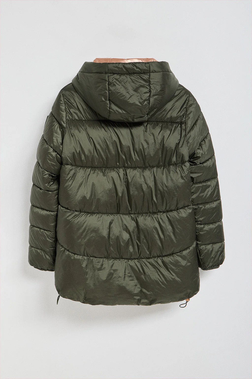 Green jacket Ice with fixed hood and Polo Club details - Image 13