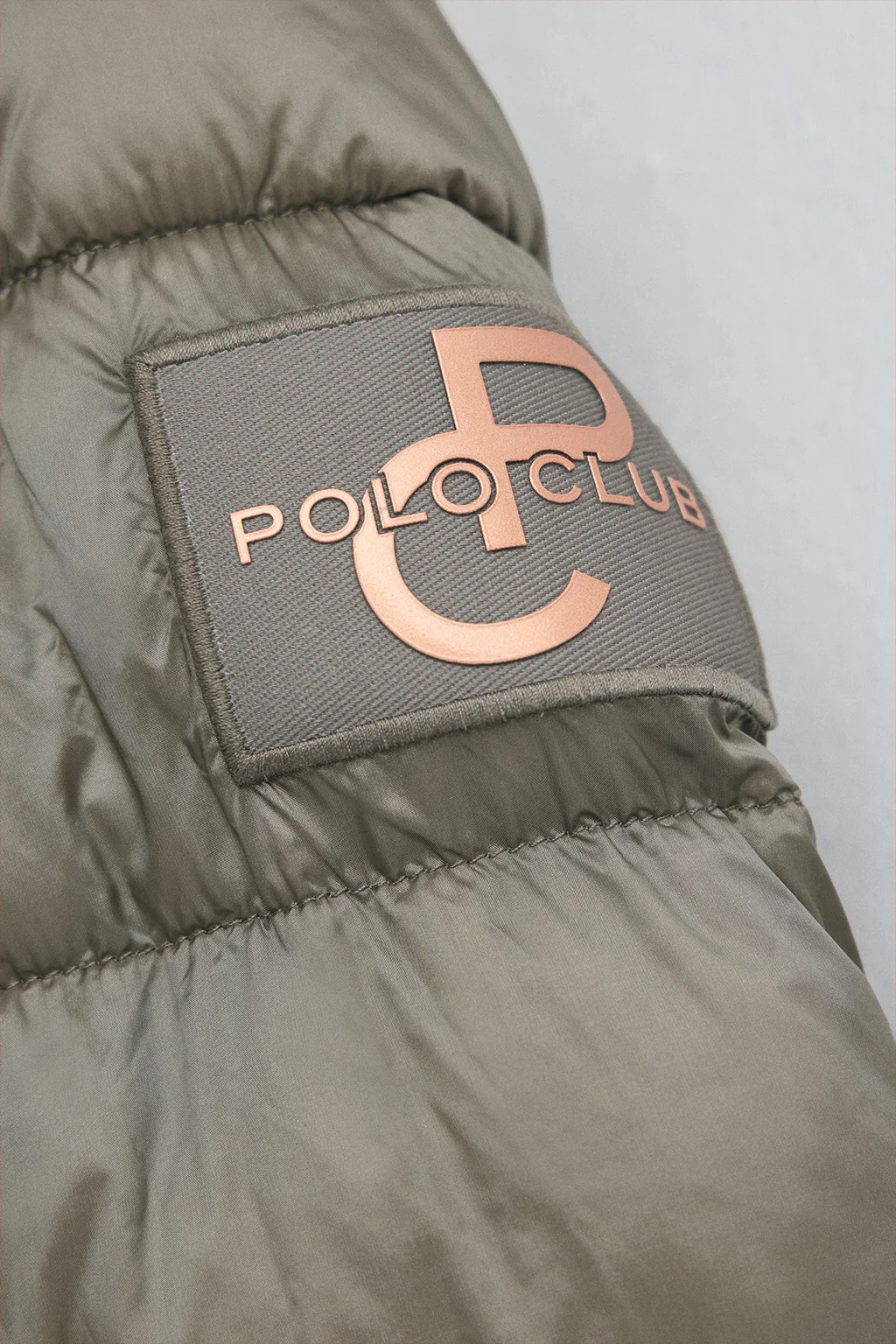 Army-green jacket Ingrid with Polo Club logo - Image 8