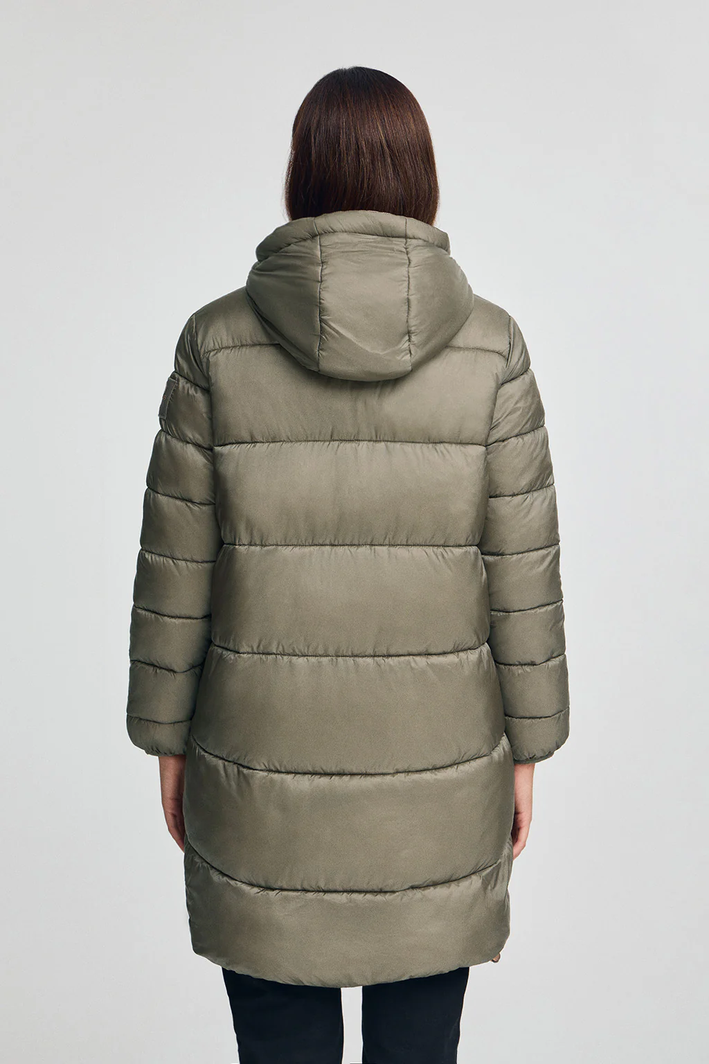 Army-green coat Ingrid with Polo Club logo - Image 6