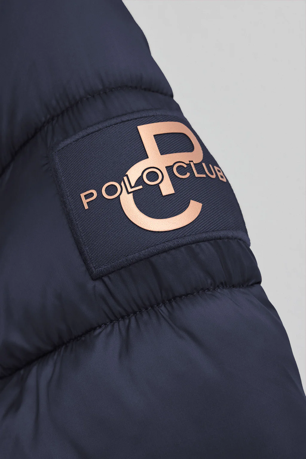 Navy-blue coat Ingrid with Polo Club logo - Image 8