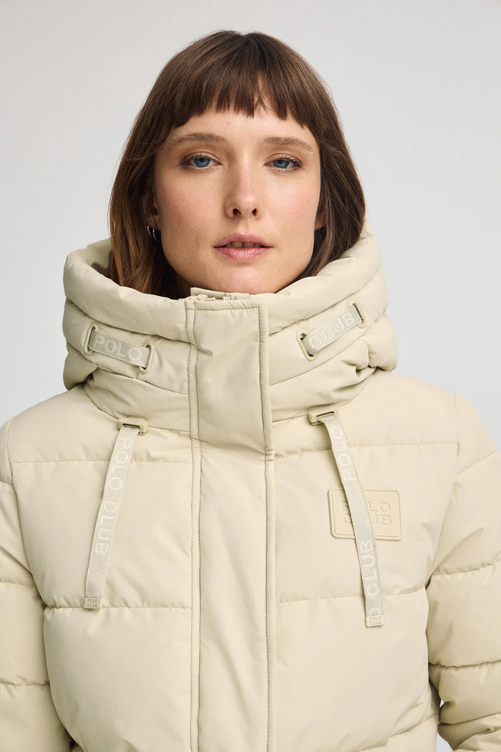 Nude jacket Iris with Polo Club logo - Image 4