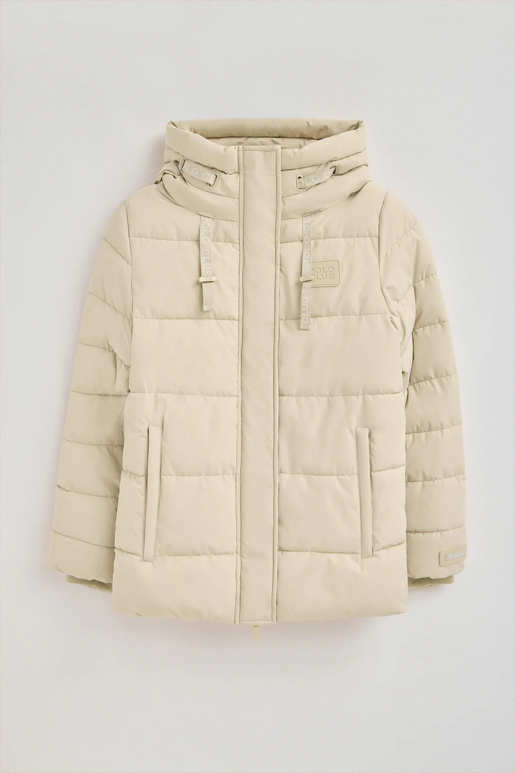 Nude jacket Iris with Polo Club logo - Image 7