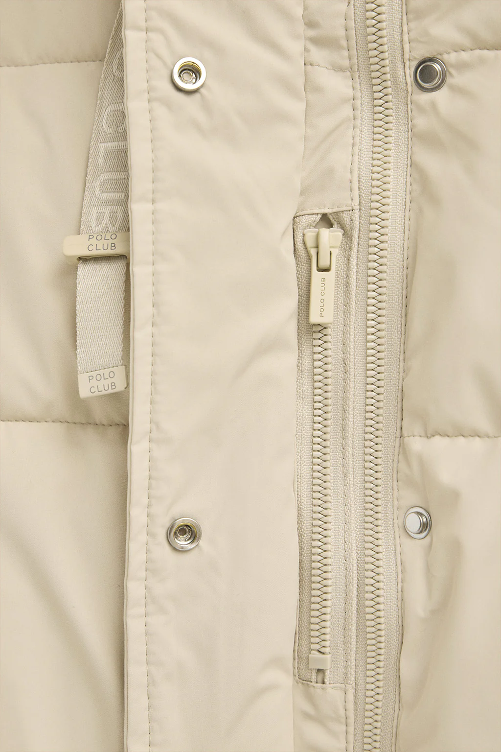 Nude jacket Iris with Polo Club logo - Image 9