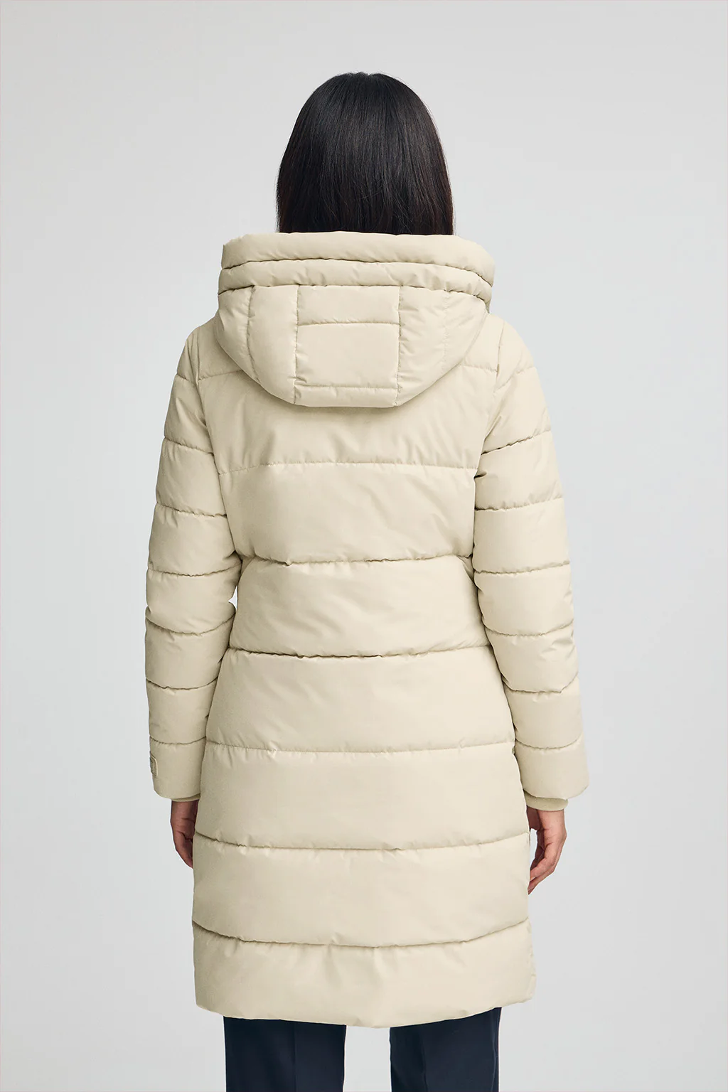 Nude coat Iris with Polo Club logo - Image 6