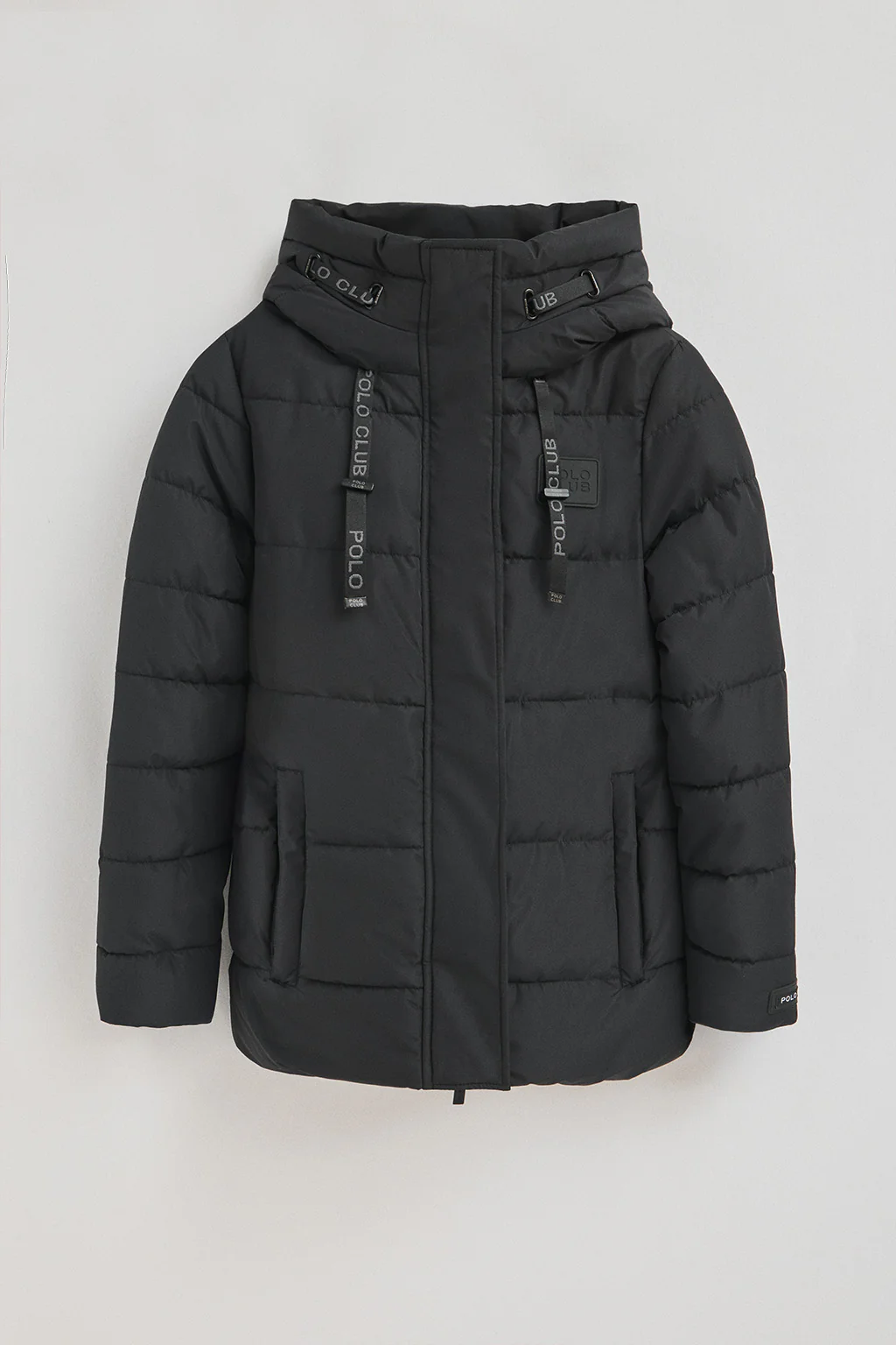 Black jacket Iris with Polo Club logo - Image 12