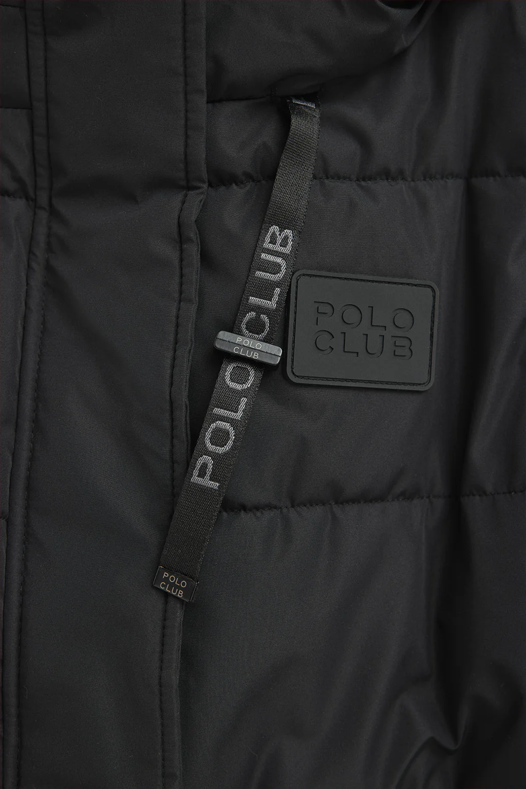 Black jacket Iris with Polo Club logo - Image 8