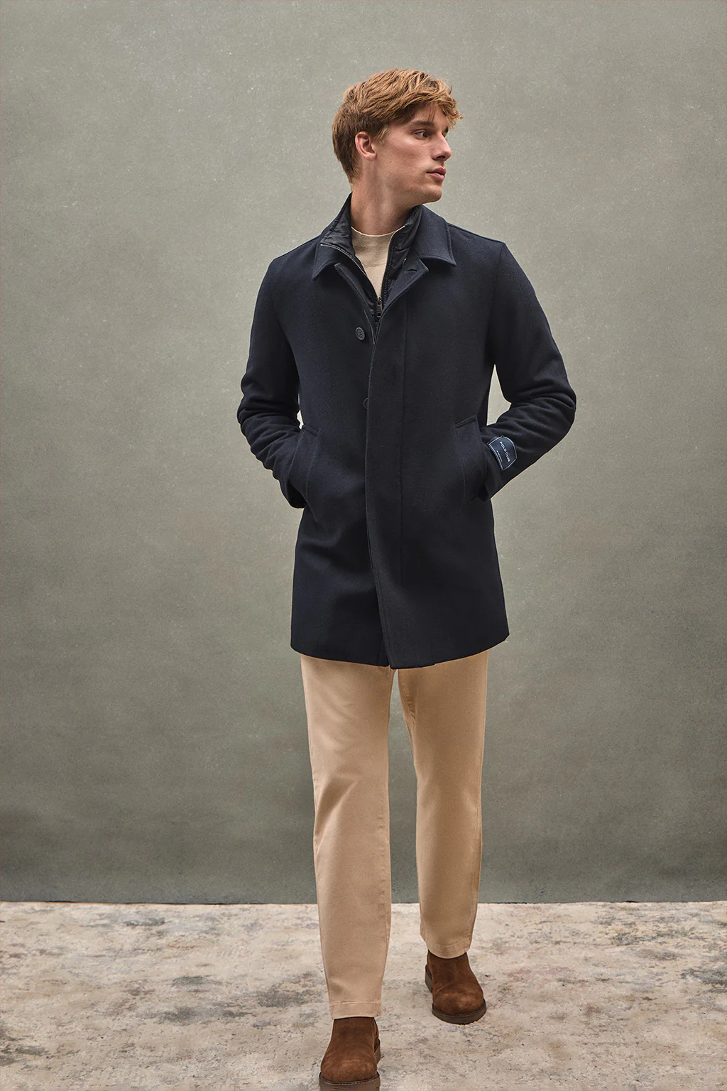 Navy-blue jacket Jefrey with Polo Club logo - Image 3
