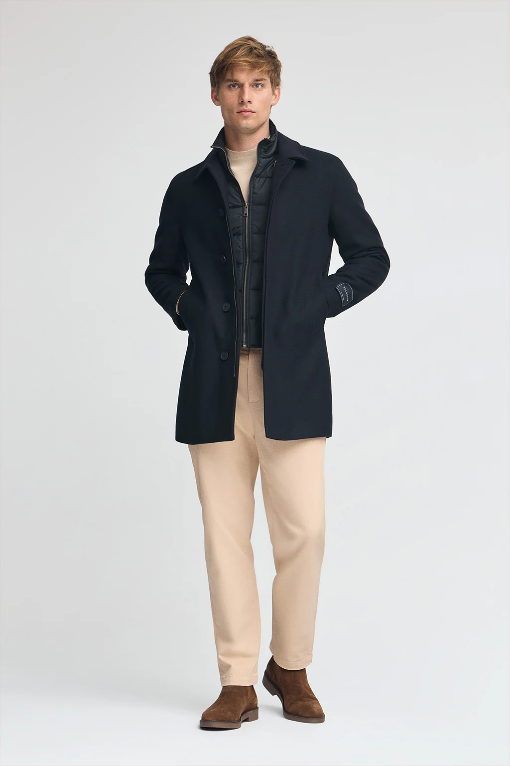 Navy-blue jacket Jefrey with Polo Club logo - Image 5