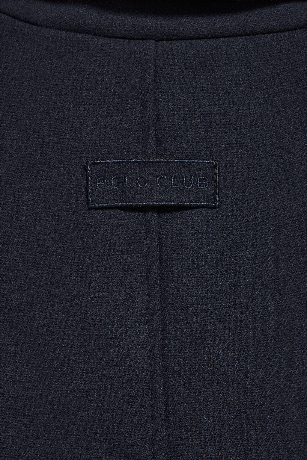 Navy-blue buttoned coat Kate with Polo Club details - Image 10