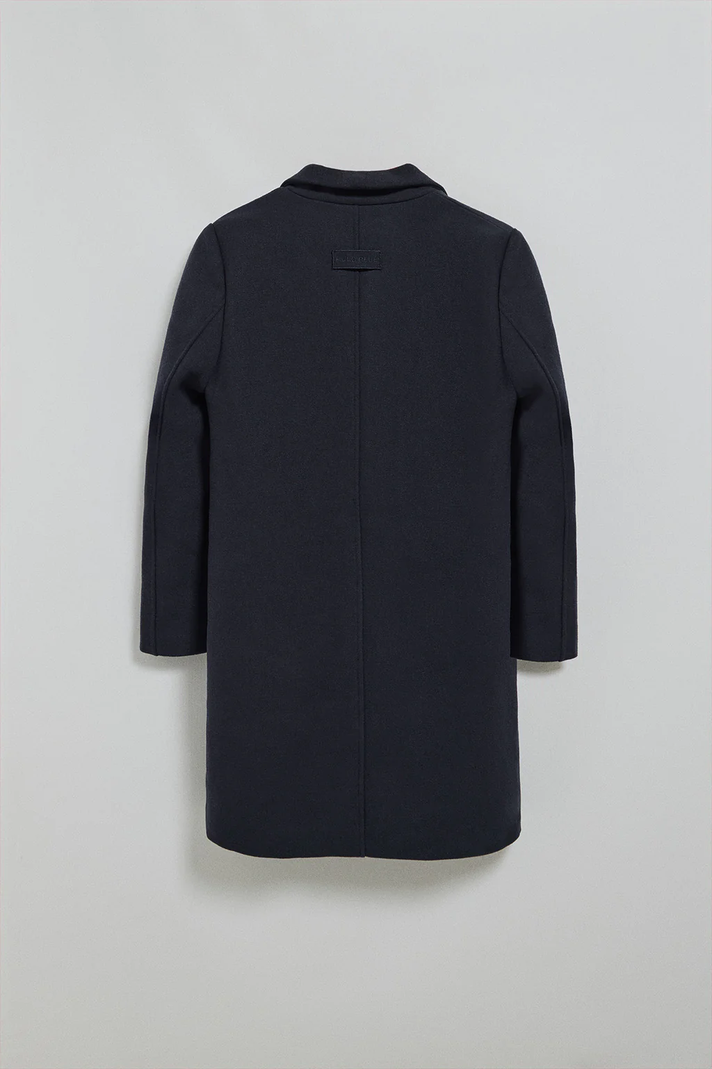 Navy-blue buttoned coat Kate with Polo Club details - Image 7