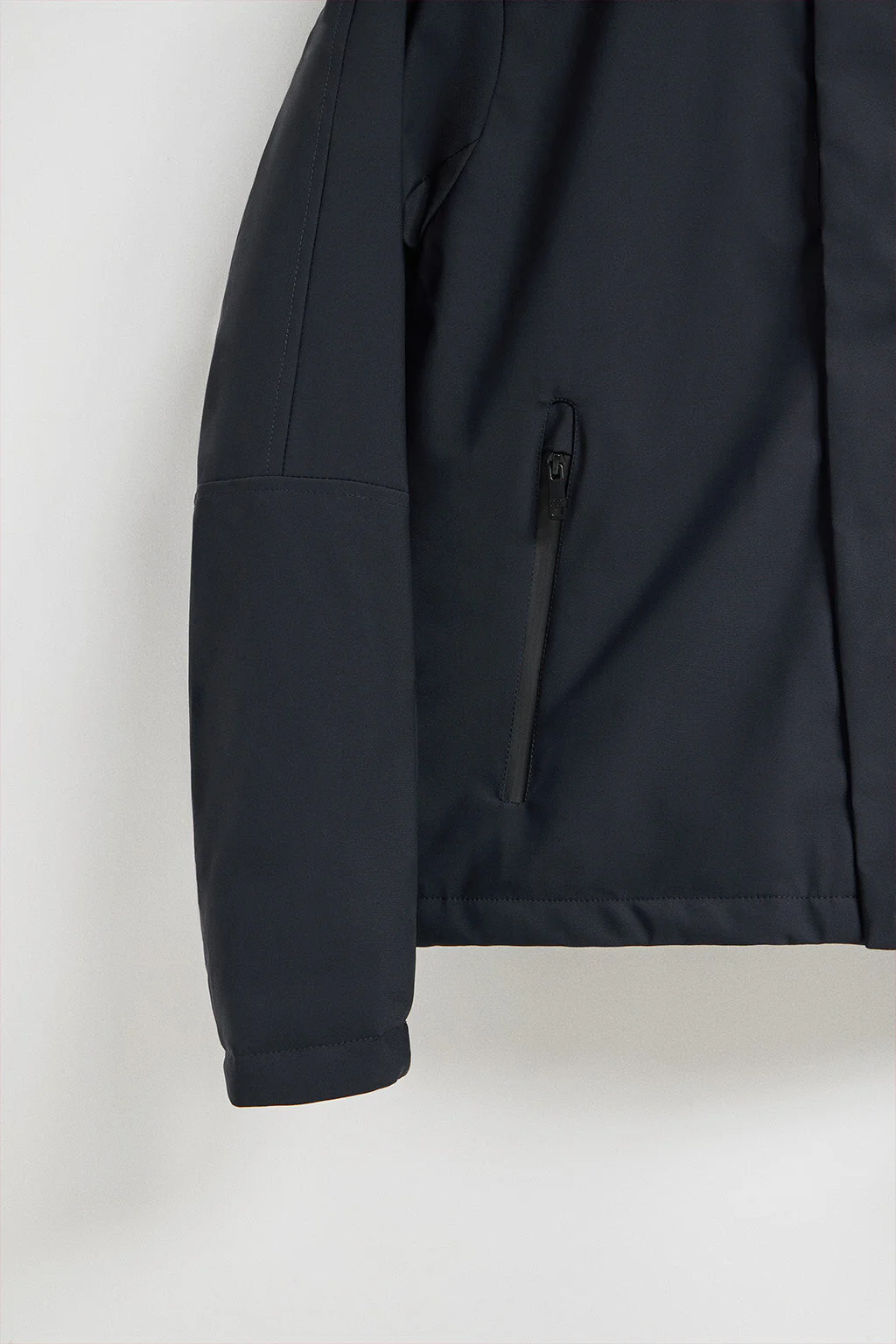 Navy-blue jacket Mackey with fixed hood and Polo Club details - Image 12