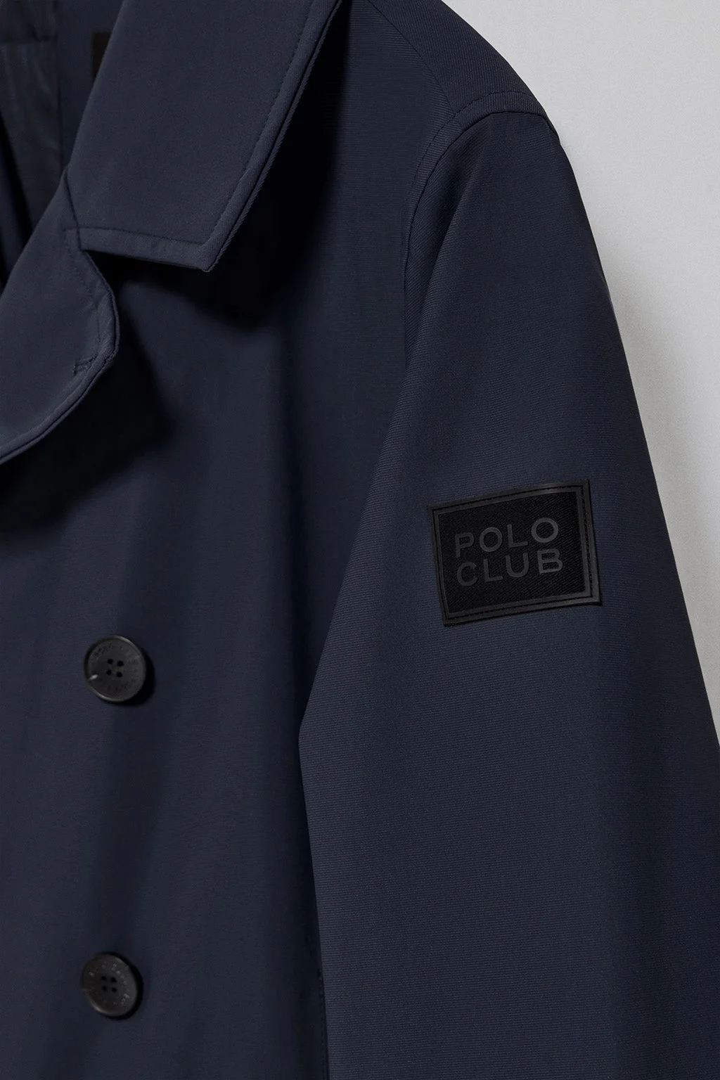 Navy-blue peacoat Manhattan with Polo Club detail - Image 7