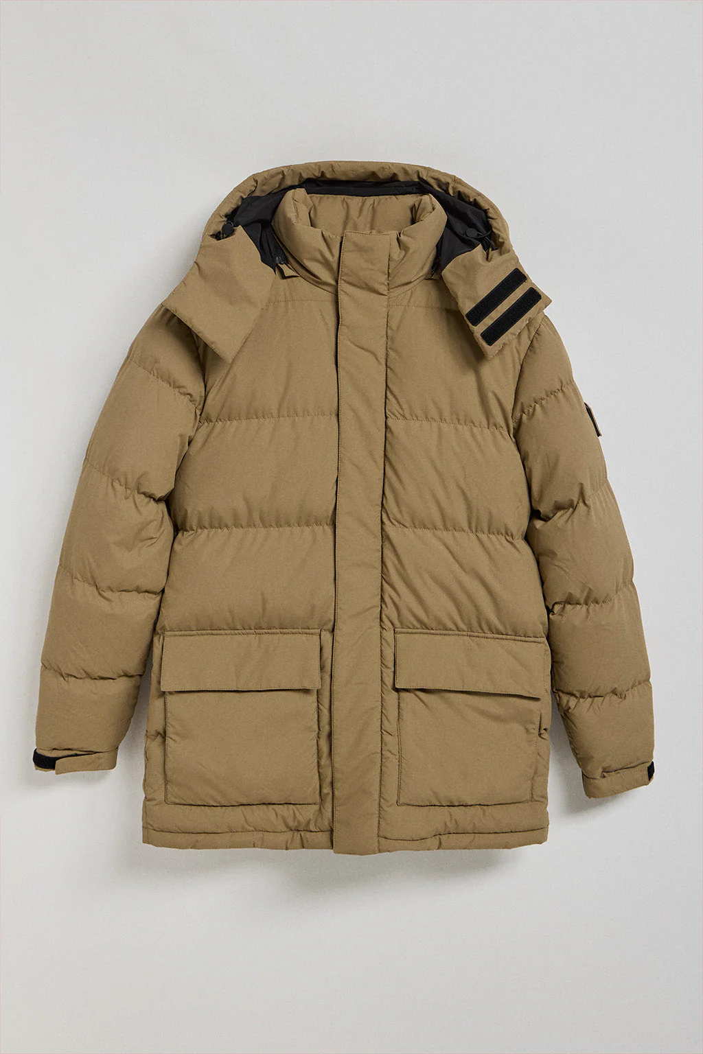 Beige jacket Midtown with detachable hood and Polo Club details - Image 15
