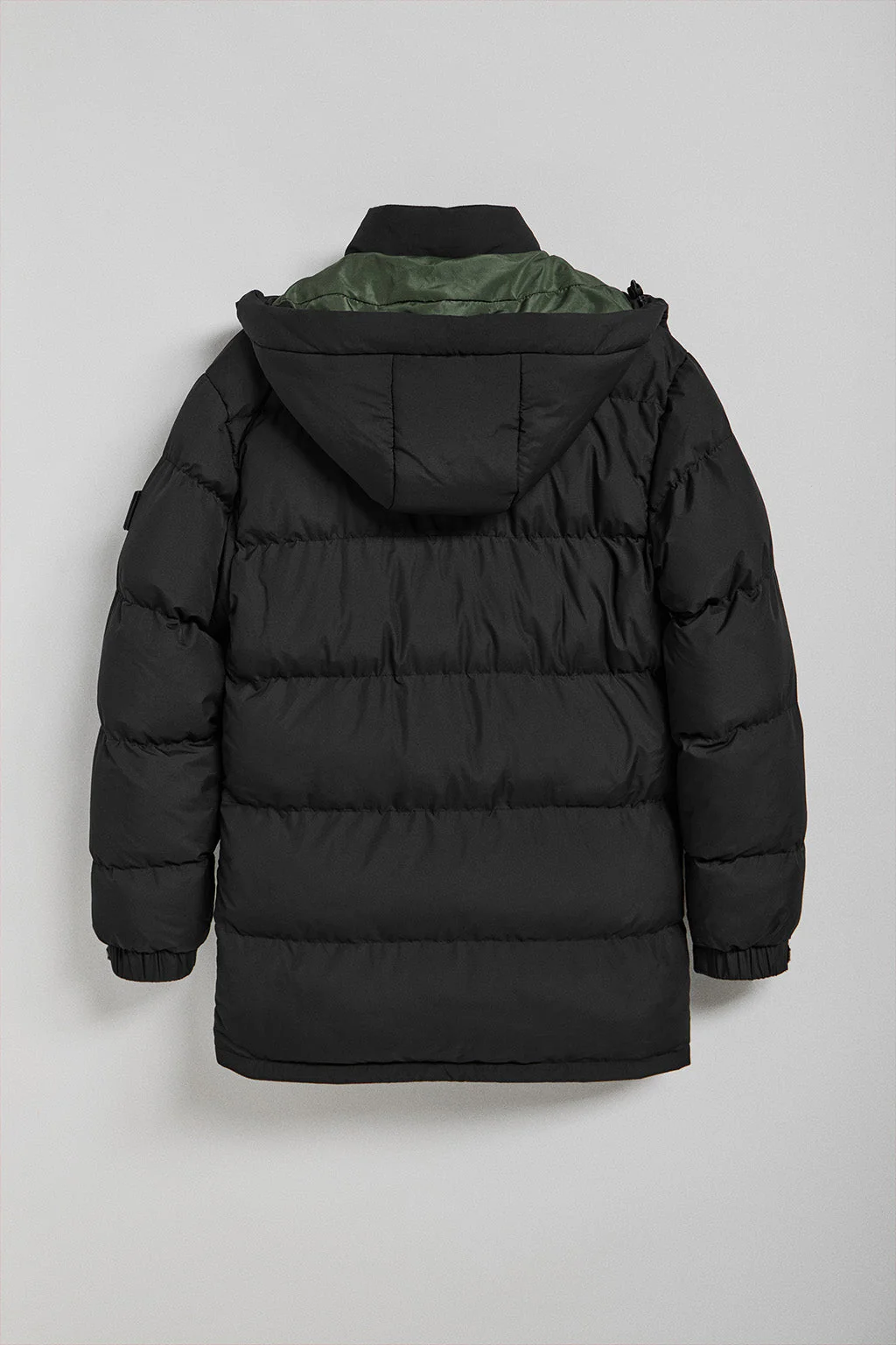 Black jacket Midtown with detachable hood and Polo Club details - Image 13