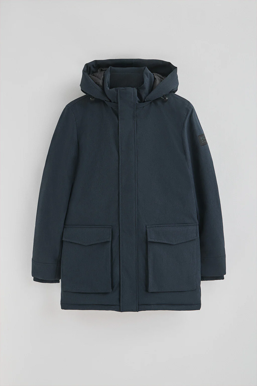 Navy-blue parka Mitte with Polo Club logo - Image 10