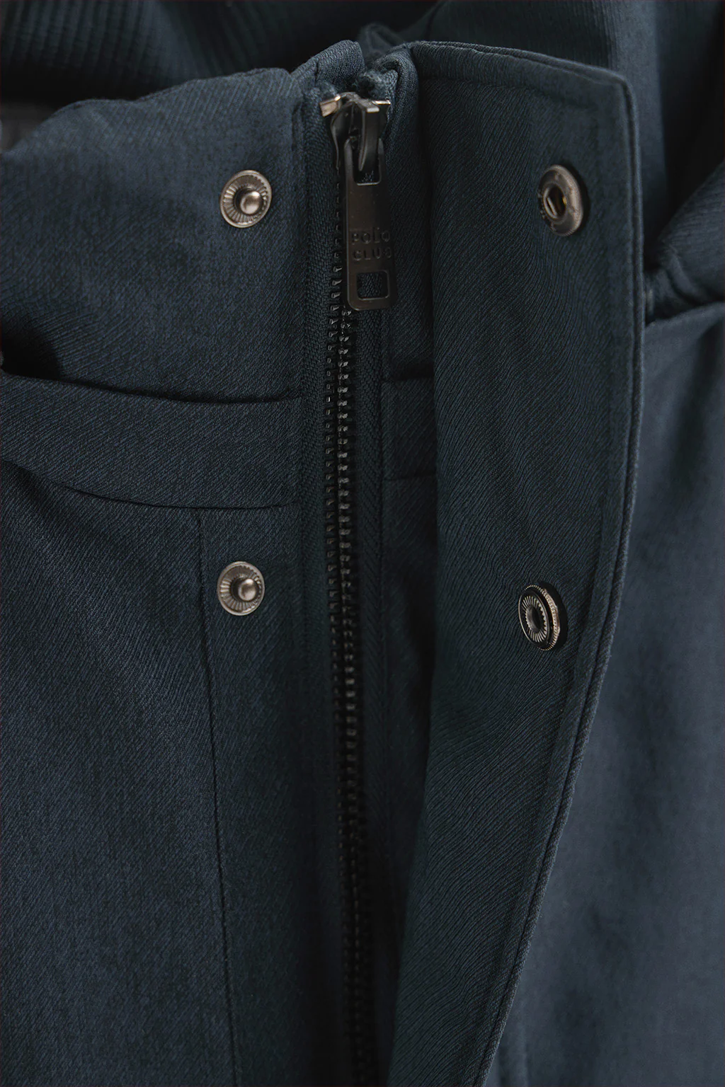 Navy-blue parka Mitte with Polo Club logo - Image 6