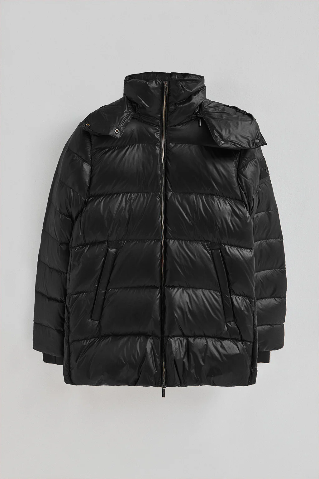 Down jacket Ofelia in black with Polo Club logo - Image 10