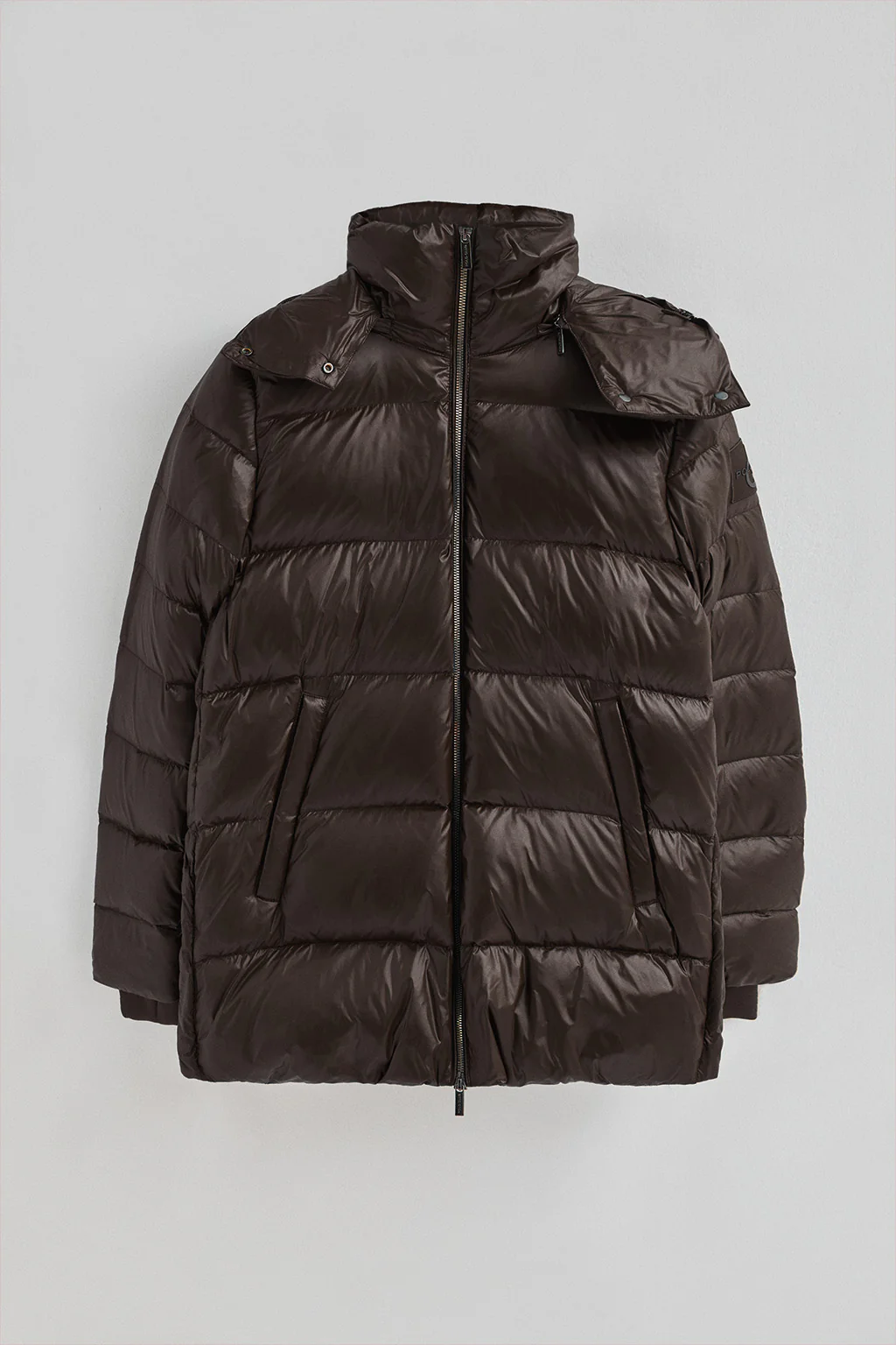 Down jacket Ofelia in brown with Polo Club logo - Image 10