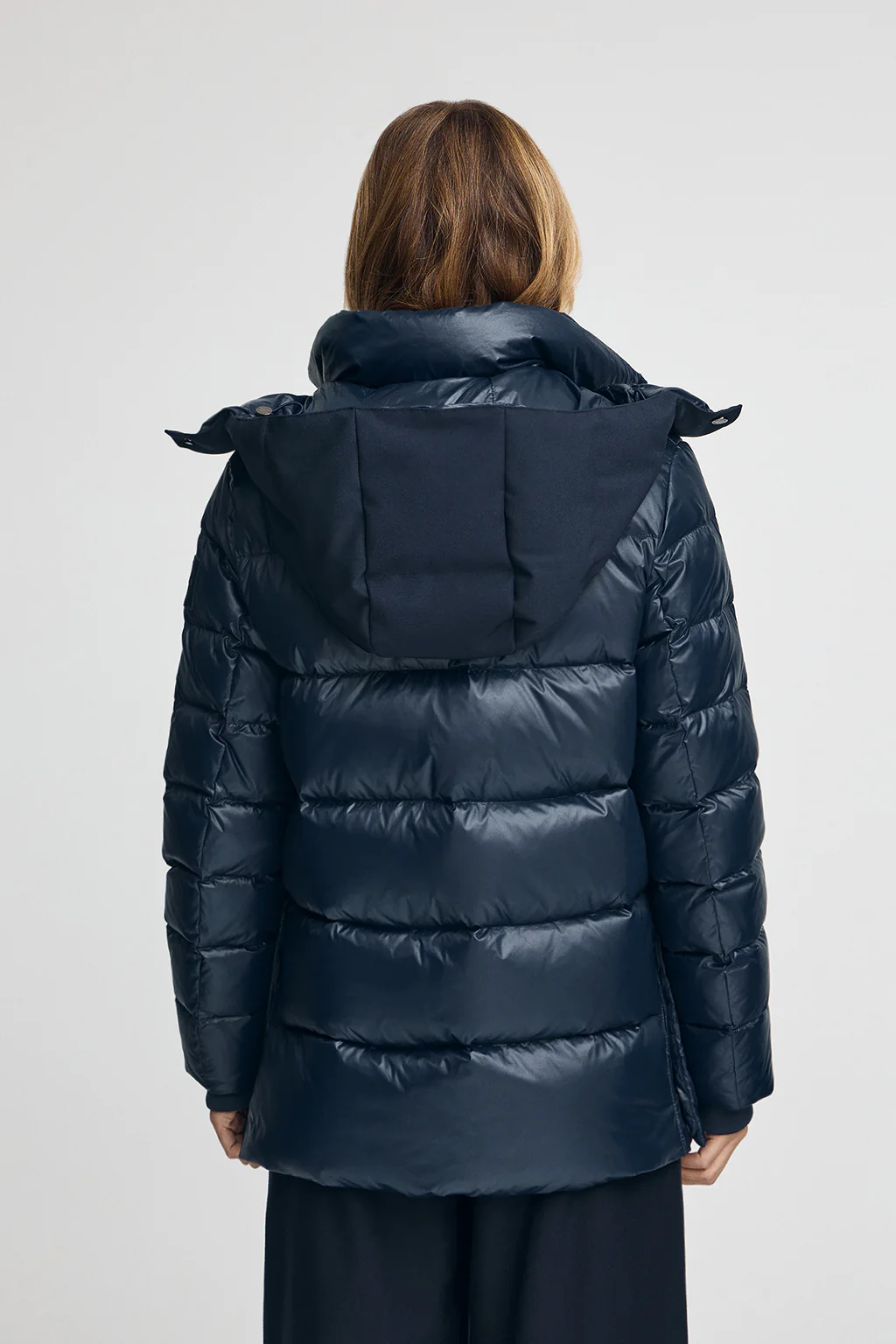Down jacket Ofelia in navy blue with Polo Club logo - Image 6
