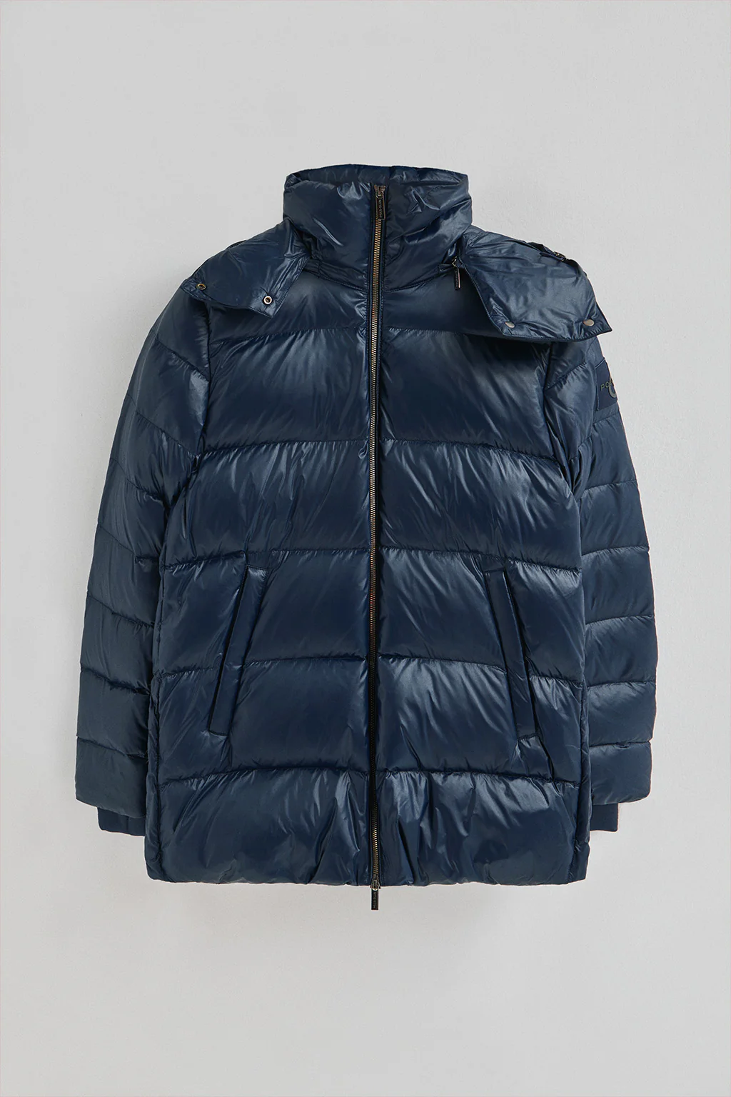 Down jacket Ofelia in navy blue with Polo Club logo - Image 7