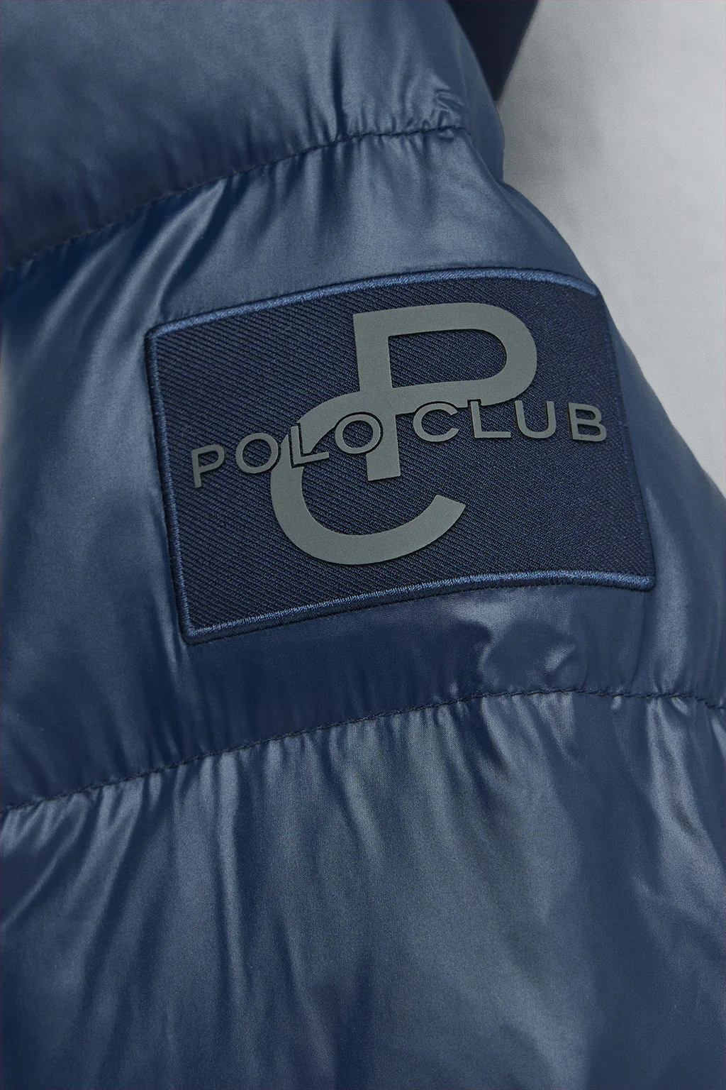Down jacket Ofelia in navy blue with Polo Club logo - Image 9