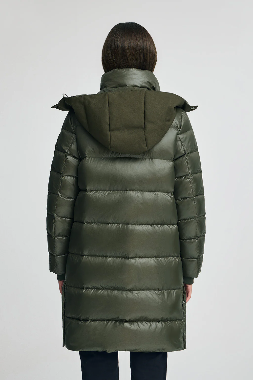Down jacket Olena in green with Polo Club logo - Image 6