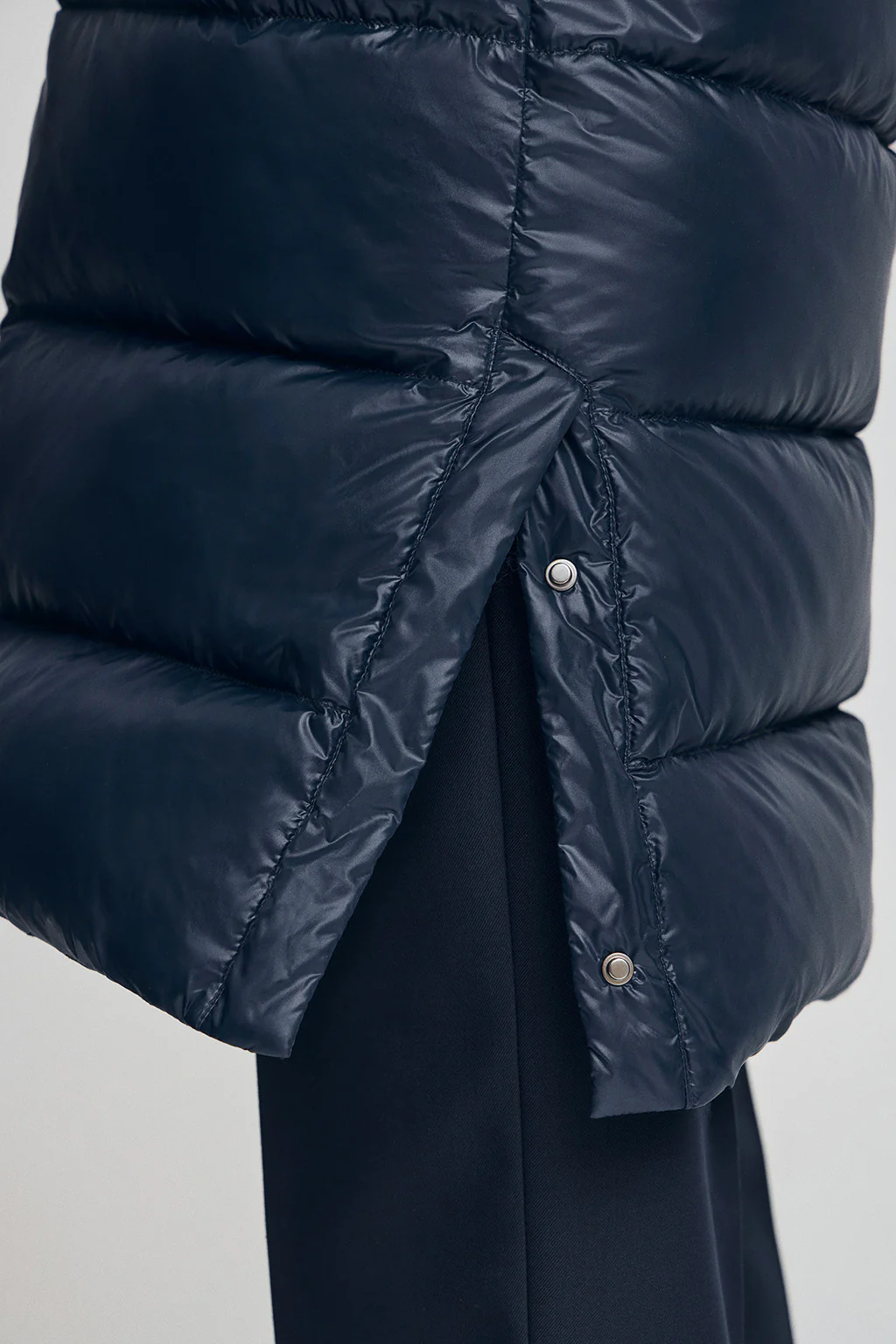 Down jacket Olena in navy blue with Polo Club logo - Image 5
