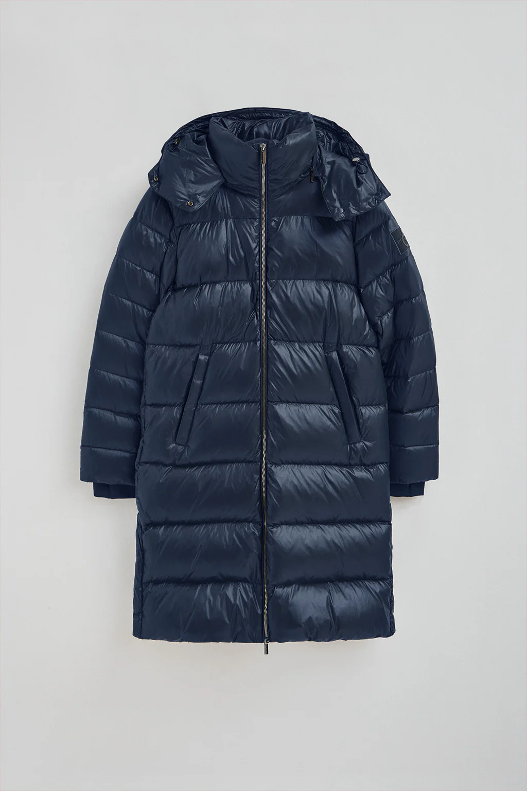 Down jacket Olena in navy blue with Polo Club logo - Image 9