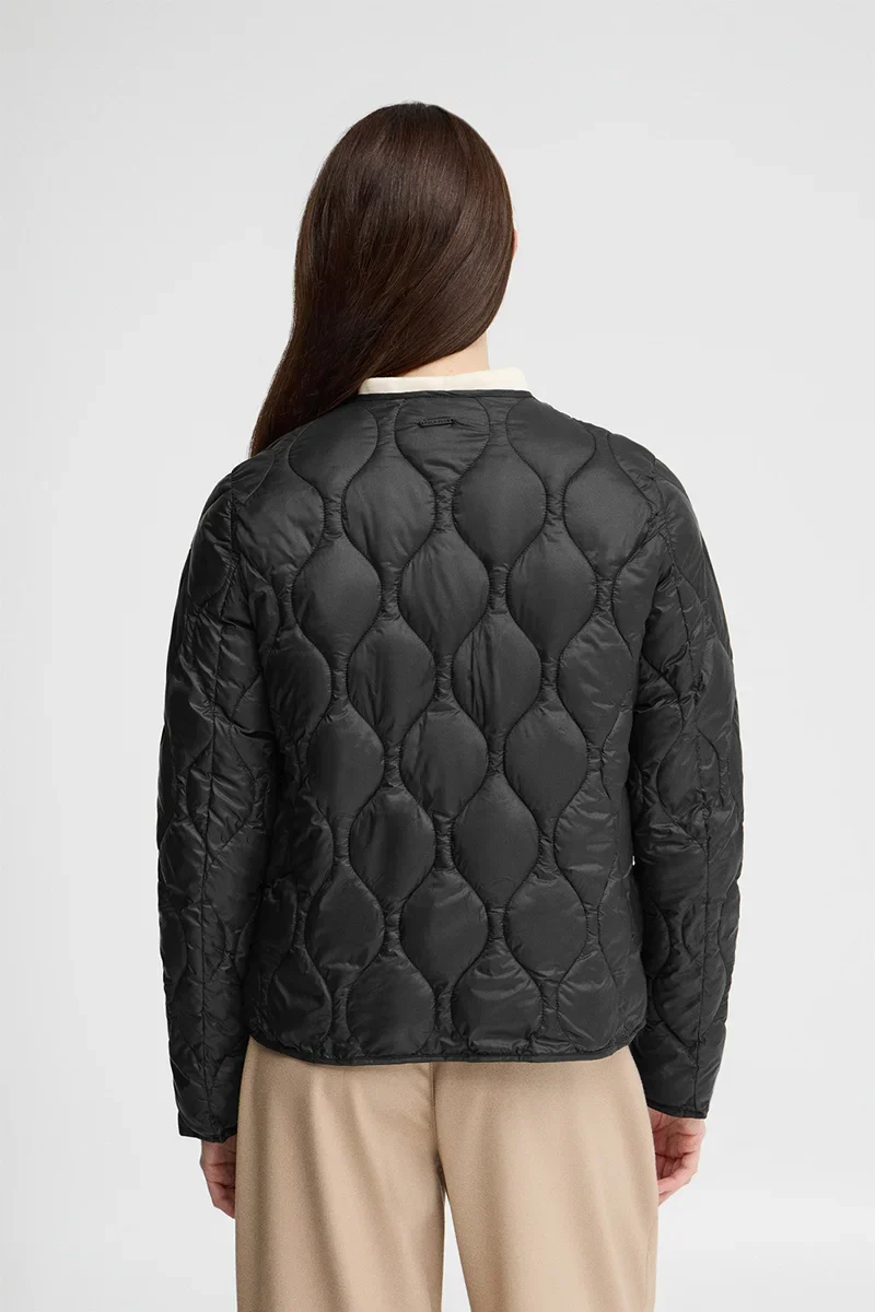 Black ultralight jacket Paloma with Polo Club logo - Image 5