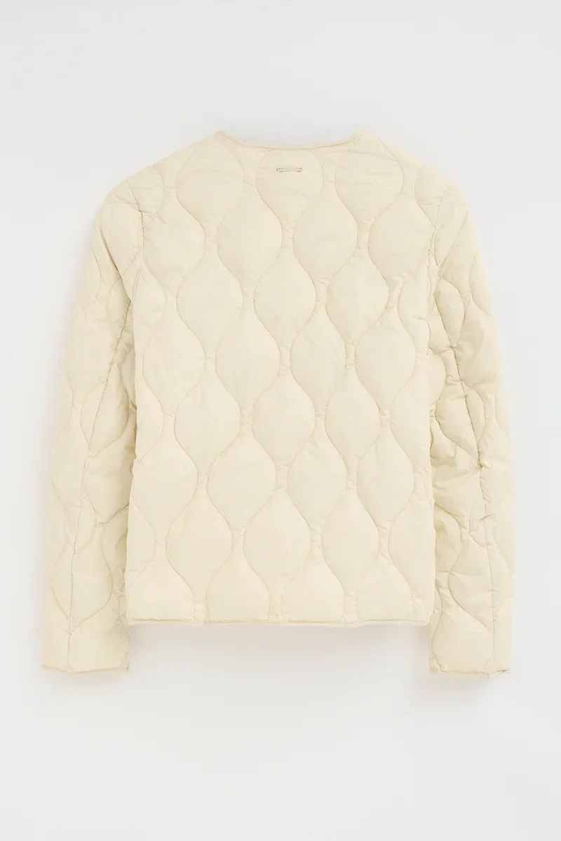 Nude ultralight jacket Paloma with Polo Club logo - Image 10