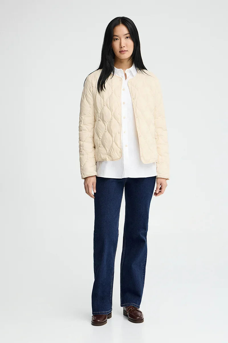 Nude ultralight jacket Paloma with Polo Club logo - Image 3