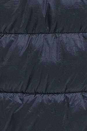 Navy-blue long puffer coat Rose with fixed hood and Polo Club details - Image 11