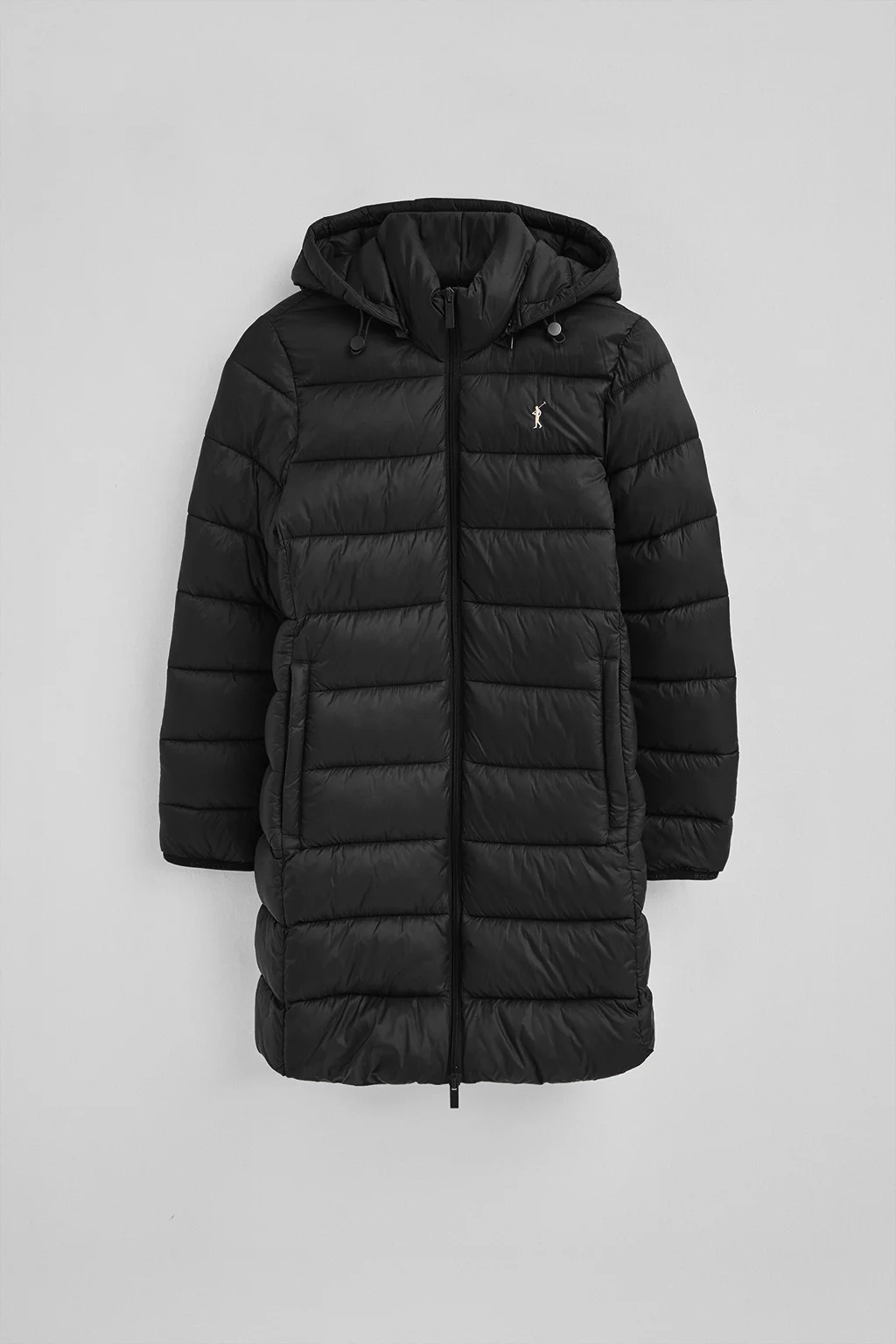 Black jacket Salima Embroidery with Rigby Go logo - Image 8