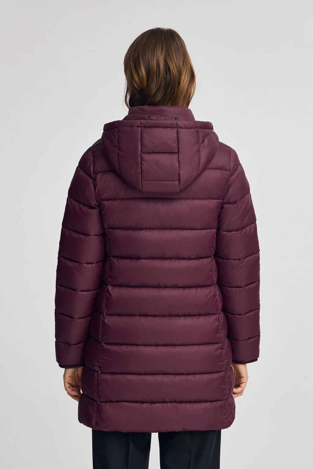 Burgundy jacket Salima Embroidery with Polo Club logo - Image 4