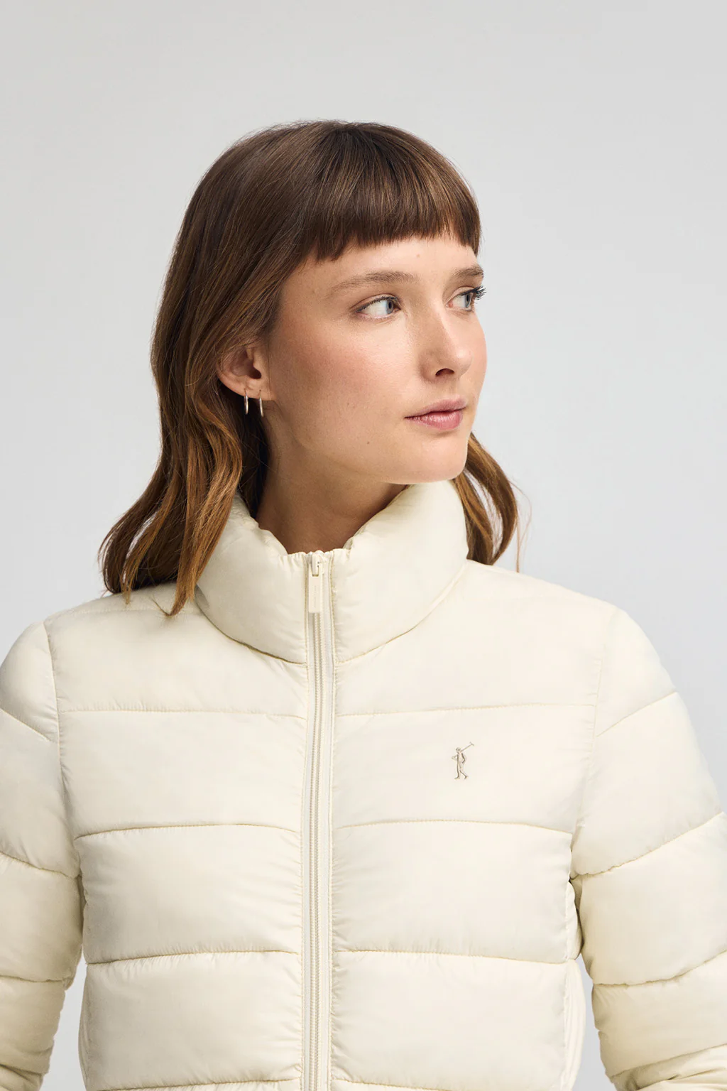 Nude jacket Salma Embroidery with Polo Club logo - Image 3