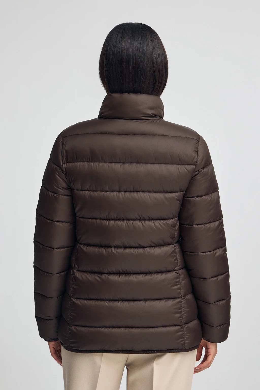 Chocolate jacket Salma Embroidery with Polo Club logo - Image 4