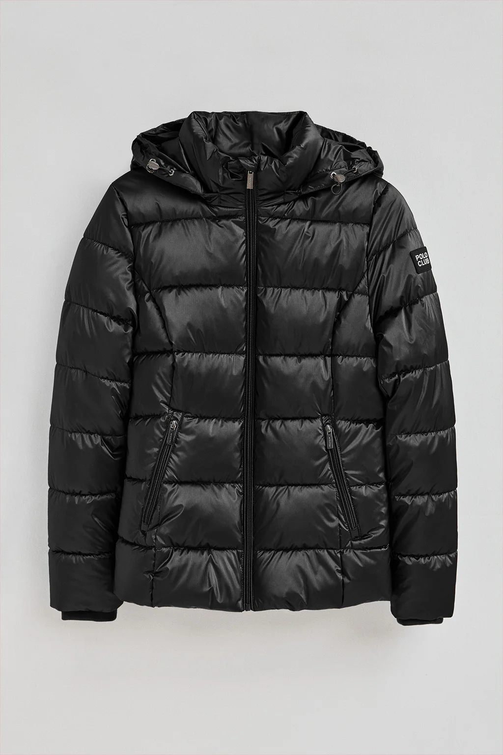 Black jacket Silvon with Polo Club logo - Image 7