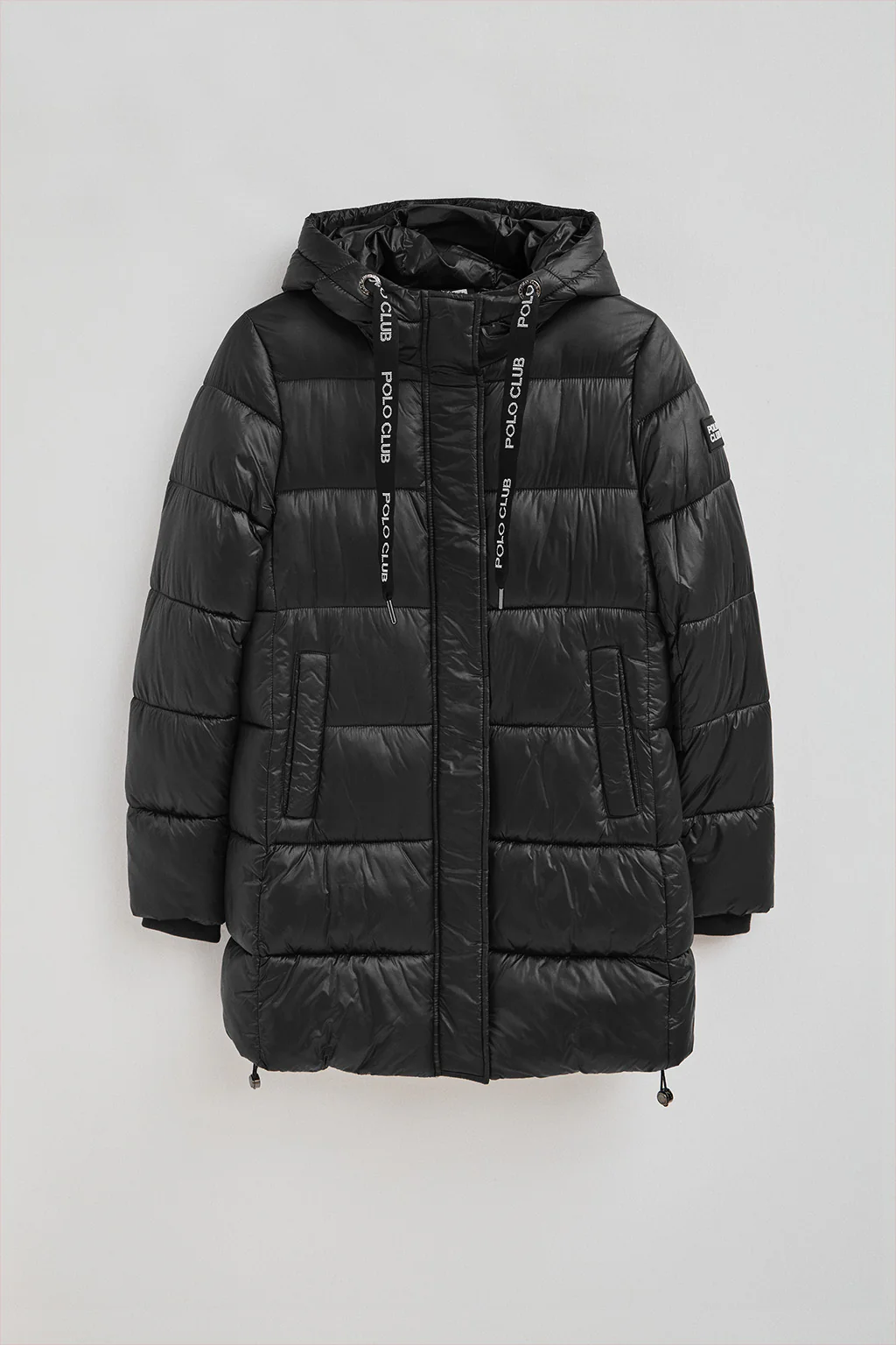 Black coat Silvon with Polo Club logo - Image 10