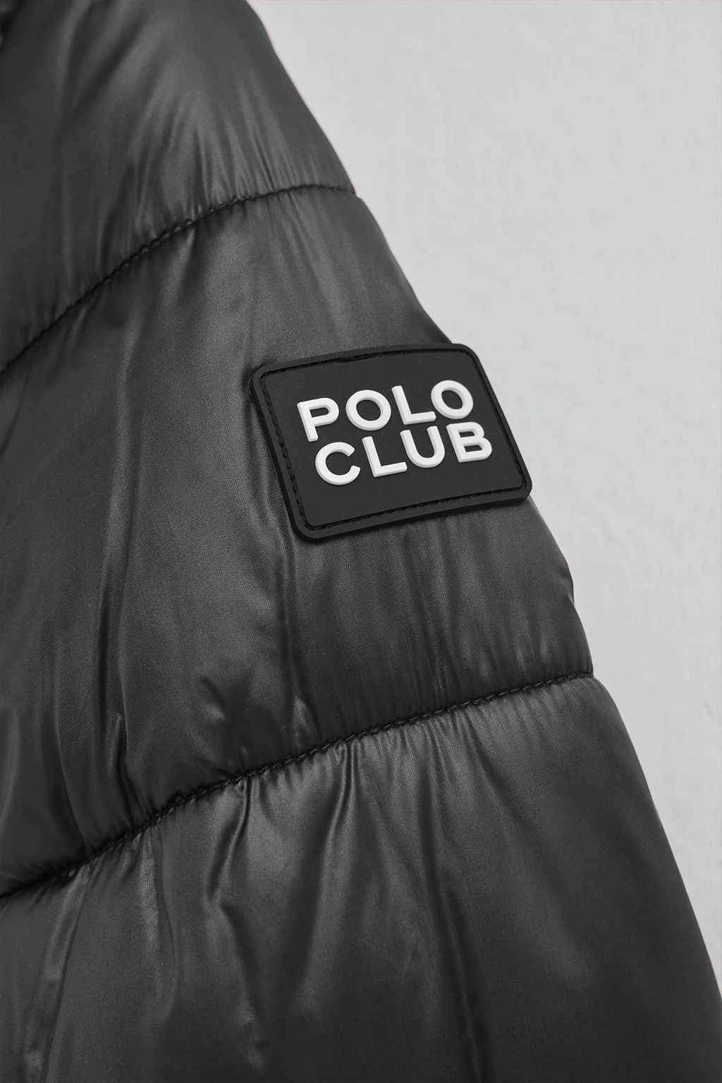Black coat Silvon with Polo Club logo - Image 8