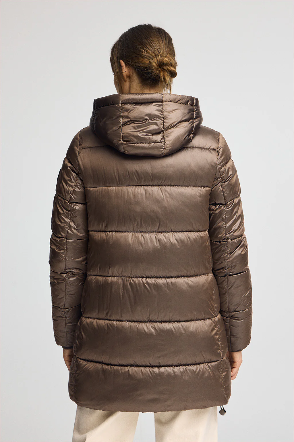 Brown coat Silvon with Polo Club logo - Image 6