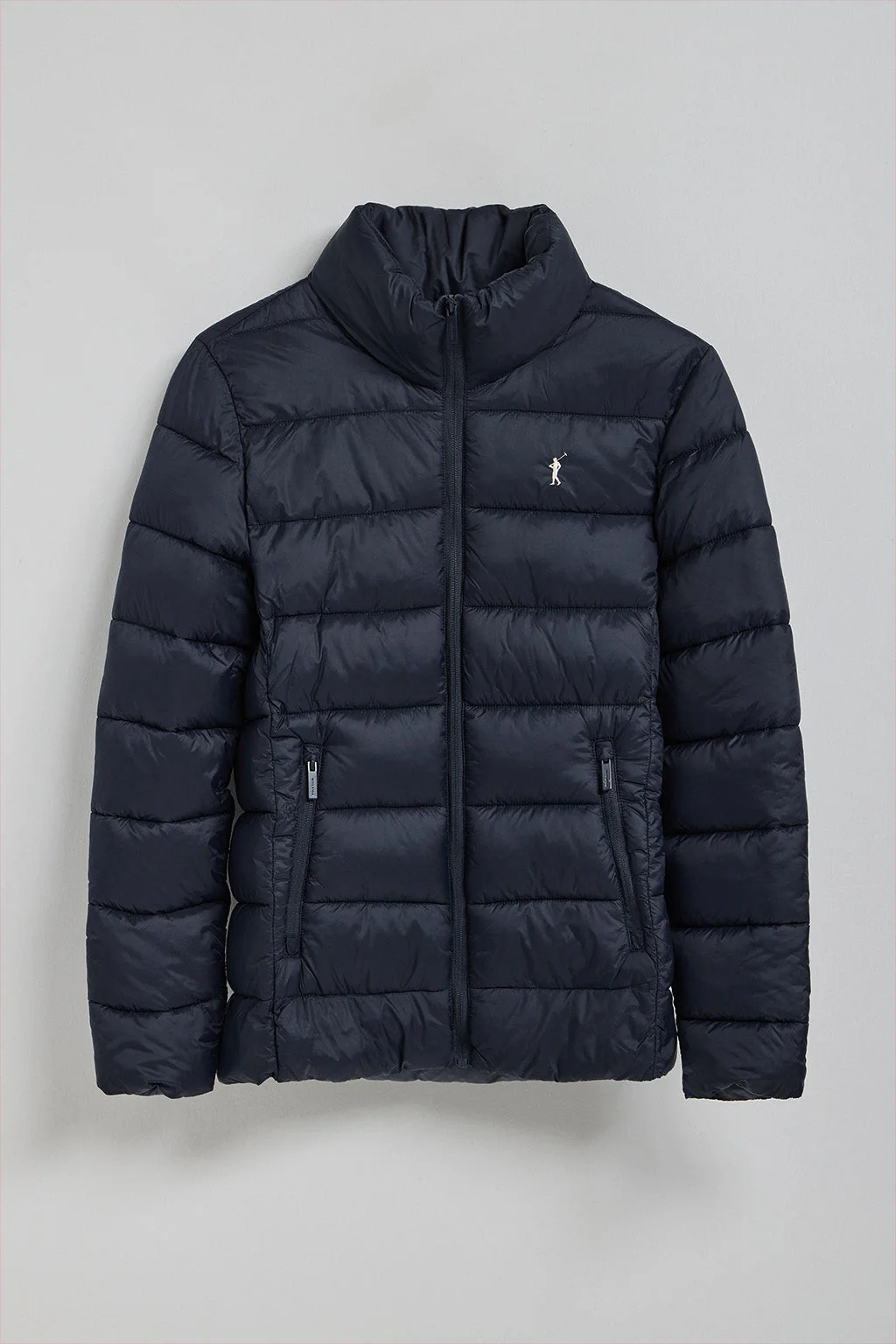 Navy-blue ultralight jacket Susanne with Rigby Go embroidery - Image 5