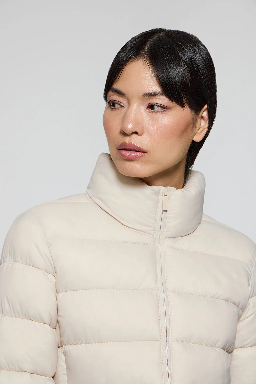 Beige ultralight jacket Susanne with Rigby Go patch - Image 2