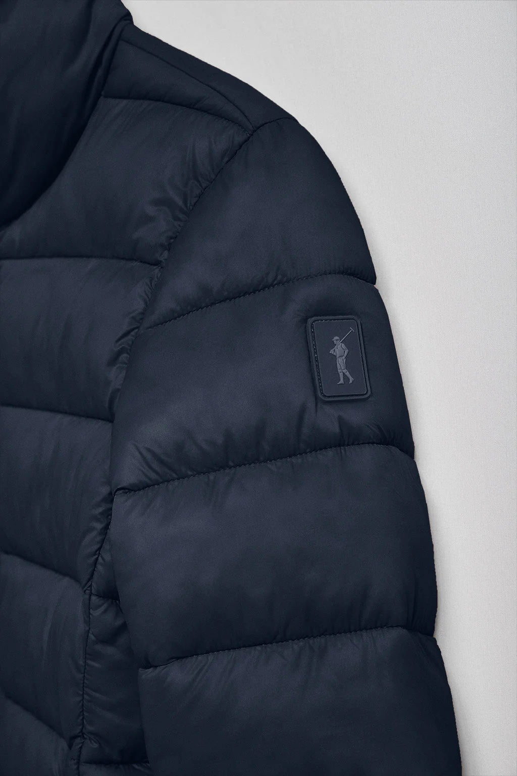 Navy-blue ultralight jacket Susanne with Rigby Go patch - Image 6