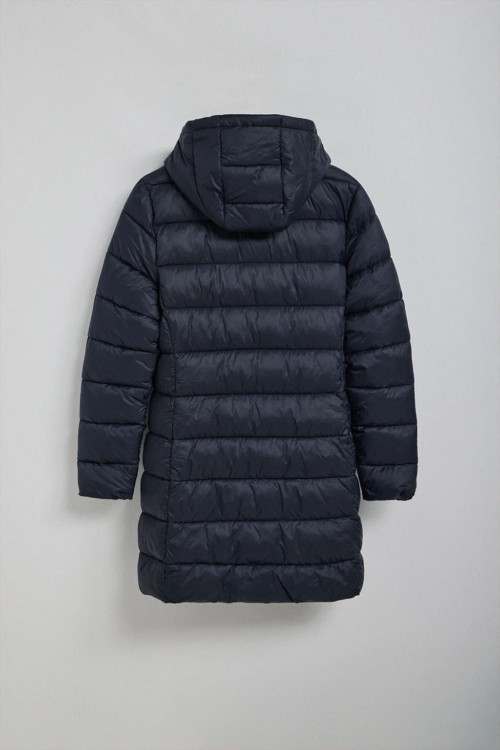 Navy-blue ultralight coat Suzette with Rigby Go embroidery - Image 8