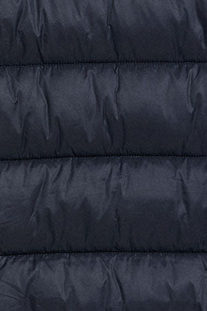 Navy-blue ultralight coat Suzette with Rigby Go embroidery - Image 9