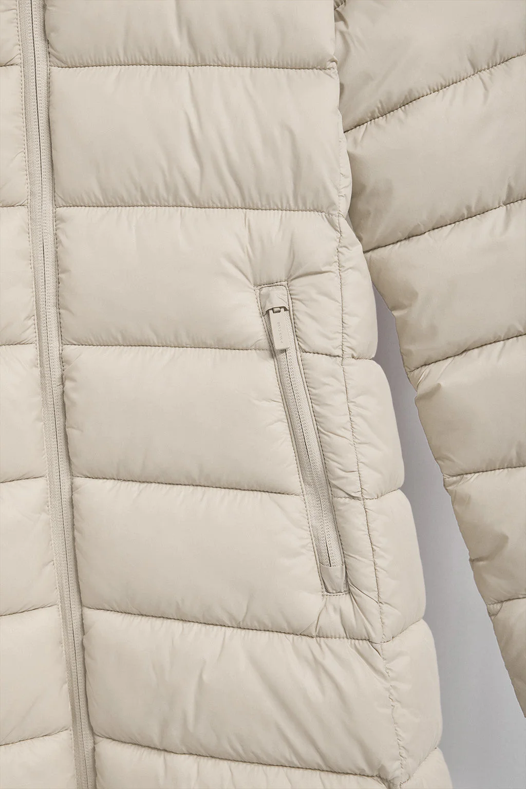 Beige ultralight coat Suzette with Rigby Go patch - Image 7