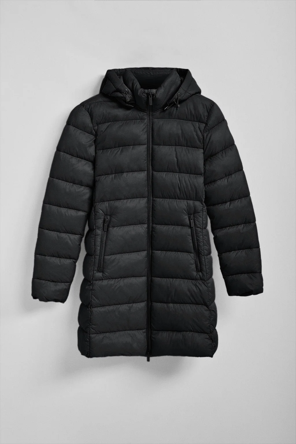 Black ultralight coat Suzette with Rigby Go patch - Image 5