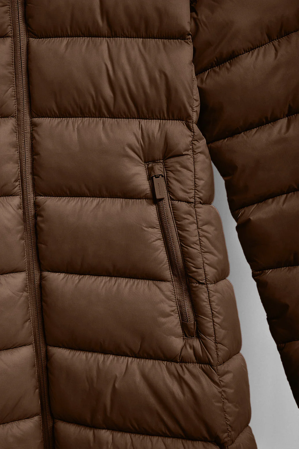 Brown ultralight coat Suzette with Rigby Go patch - Image 7