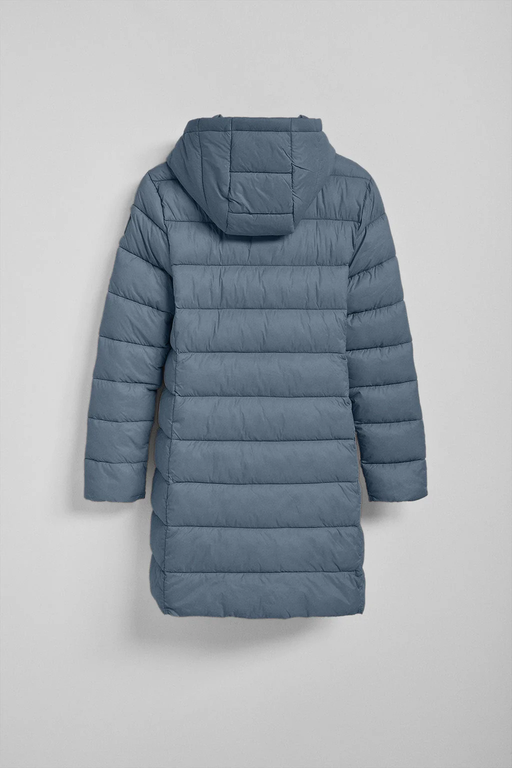 Denim-blue ultralight coat Suzette with Rigby Go patch - Image 8